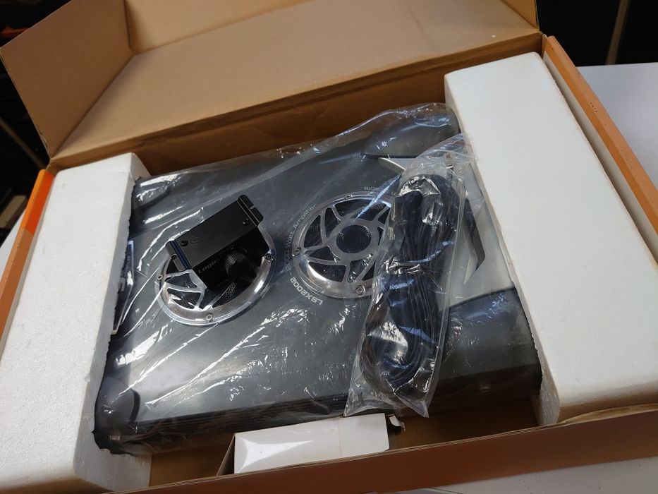 Автомобильный 2х канал ный усилитель Logik 2х150вт . АВ класса