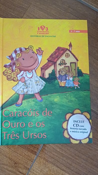 Histórias de Encantar, Coleção 123 Aprender é Divertido. Dos 2 aos 7 anos.  1,50€ Cada