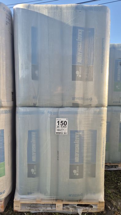 Wełna mineralna KNAUF UNIFIT 035 - 15cm, 10cm, 5cm