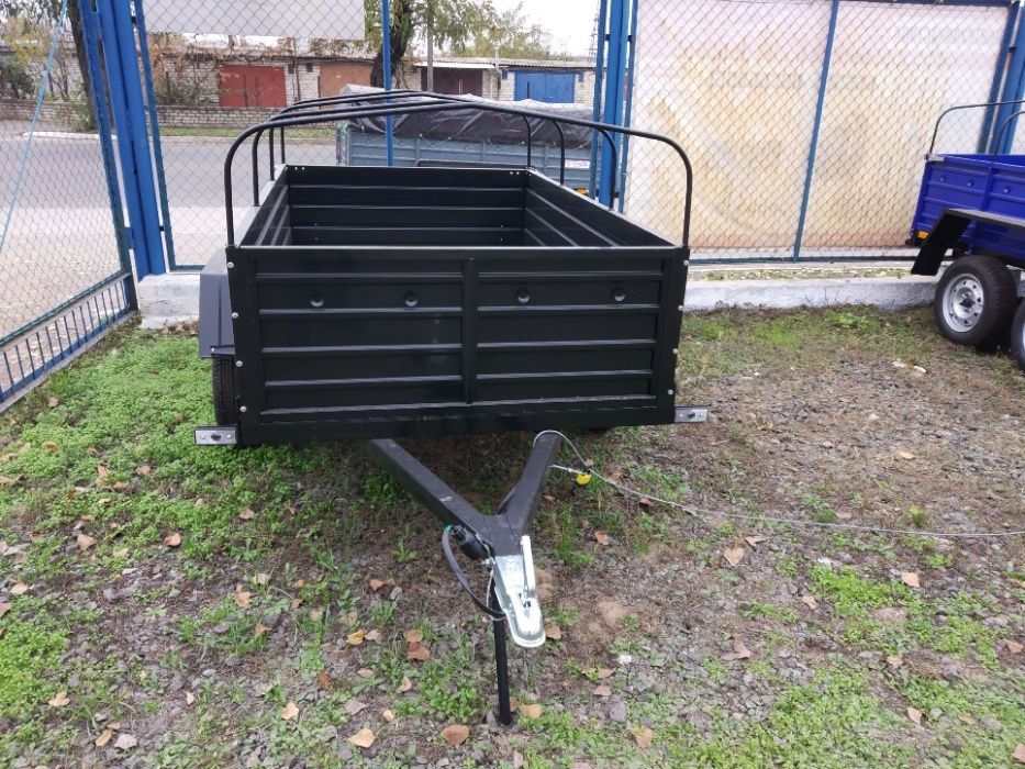 Одноосный Оцинкованный легковой Прицеп Кремень+ КРД 105  2500*1300