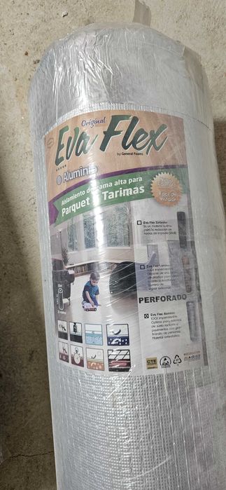 Base Polic-Flex Perfurado com alumínio para piso flutuante 30m2