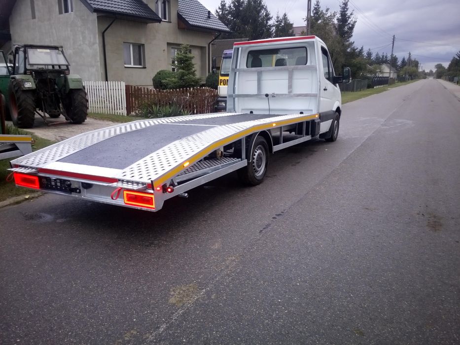 Zabudowa autolawety. Najazd