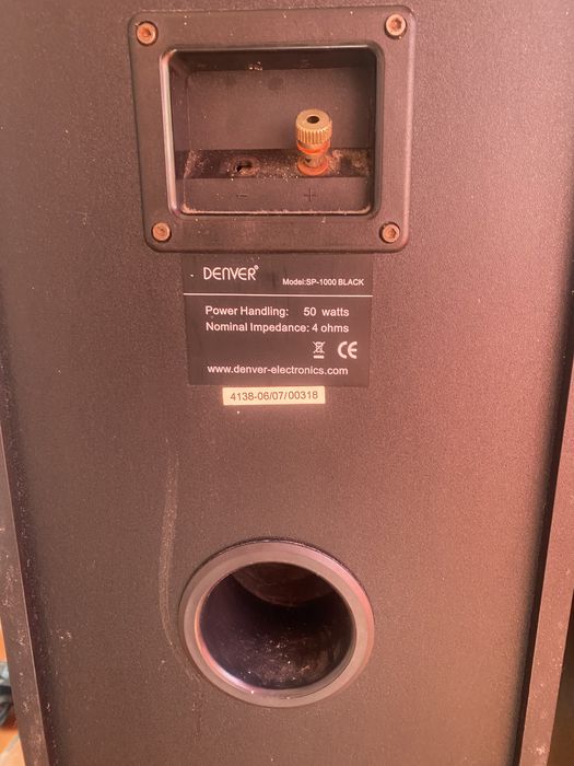 Colunas de som Denver