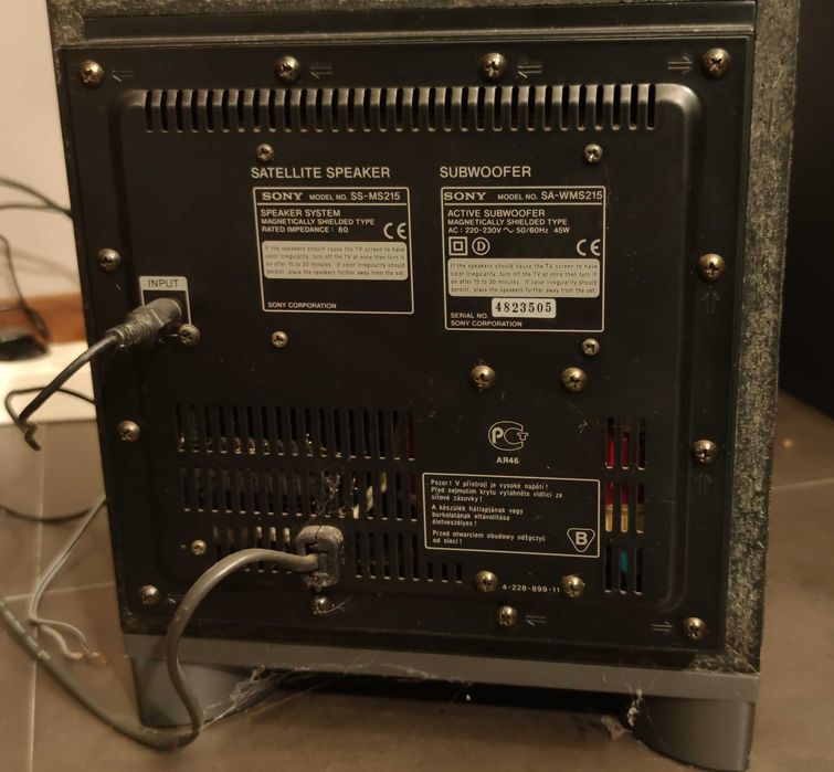 Home Theater System 5.1 Sony