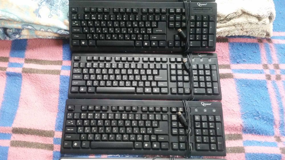 Клавиатуры для ПК PS/2 и USB