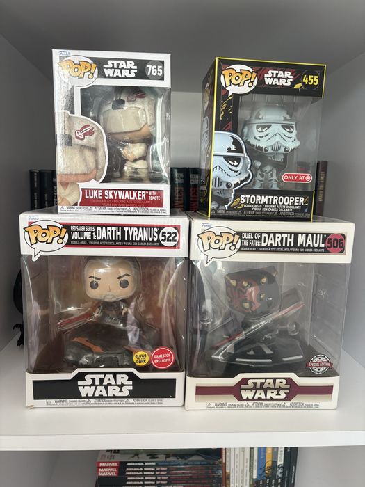 Фігурки Funko pop: Star Wars/Зоряні Війни/Звёздные войны