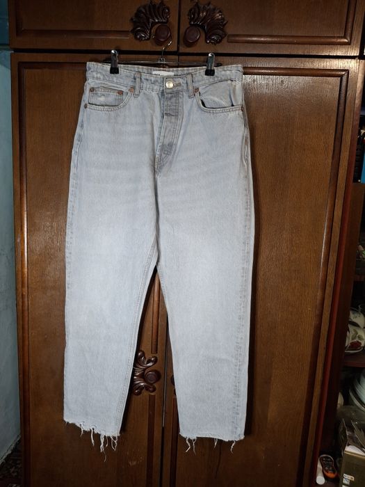 Світло голубі джинси Zara / джинси мом