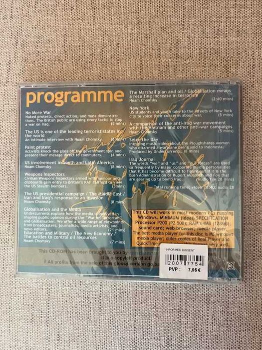 CD | Noam Chomsky - Informed Dissent