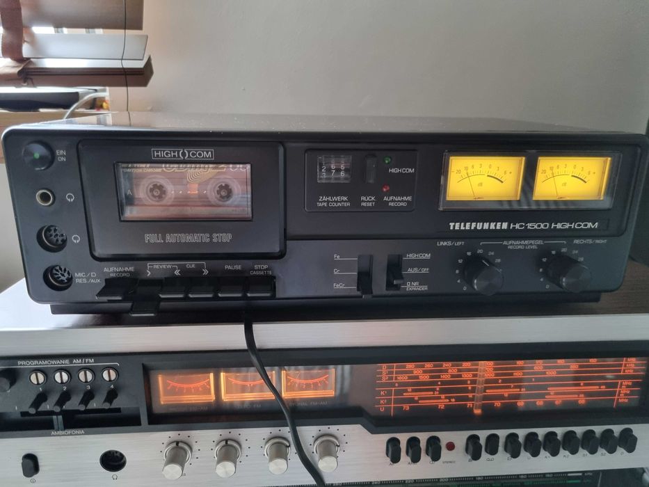 Magnetofon kasetowy Telefunken HC1500