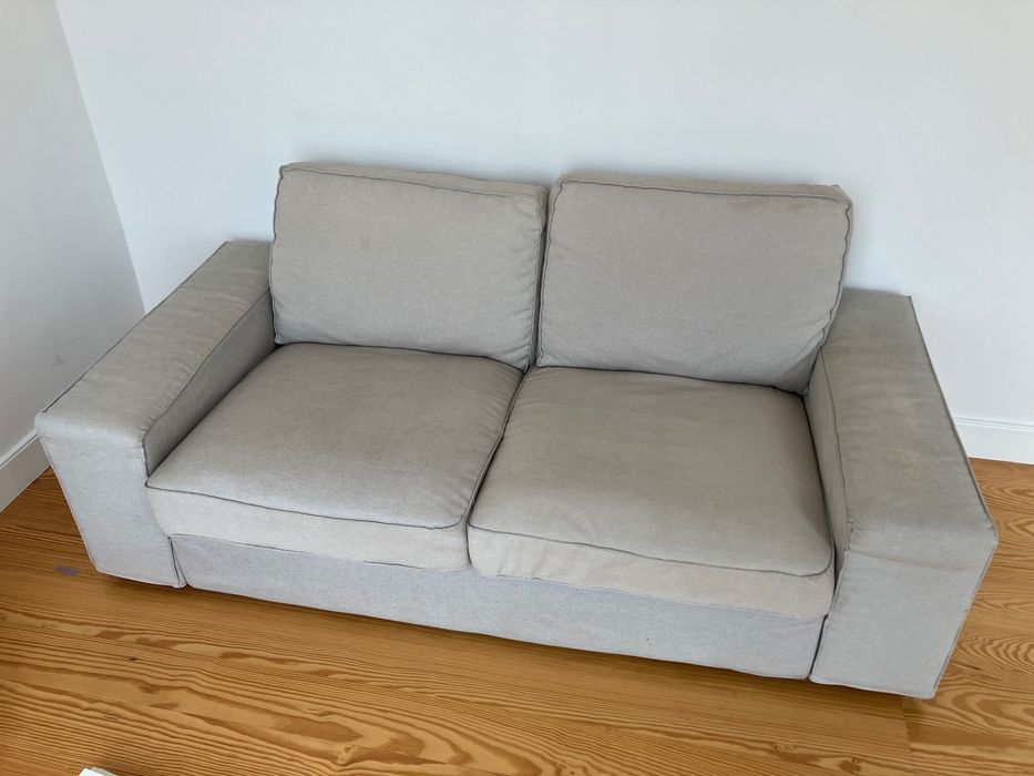 Kivik Sofa Ikea, 2 lugares, Bege/cinza