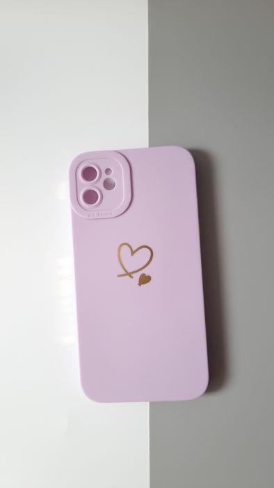 Etui do iPhone 11 6,1" Plecki z nadrukiem serc, cienkie, miękkie case