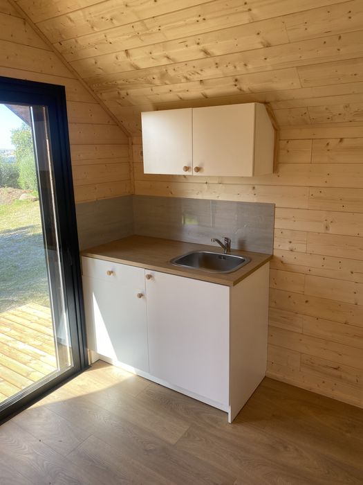 Bungalow 22m2, casa de madeira