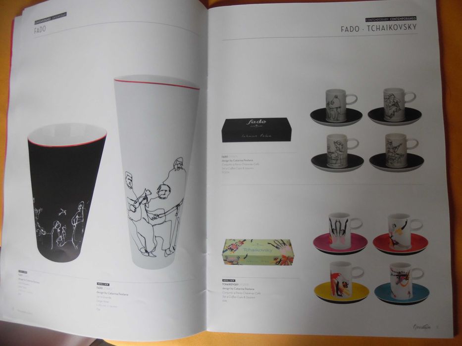 Catálogo de preços Vista Alegre 2011/2012 com as diversas marcas