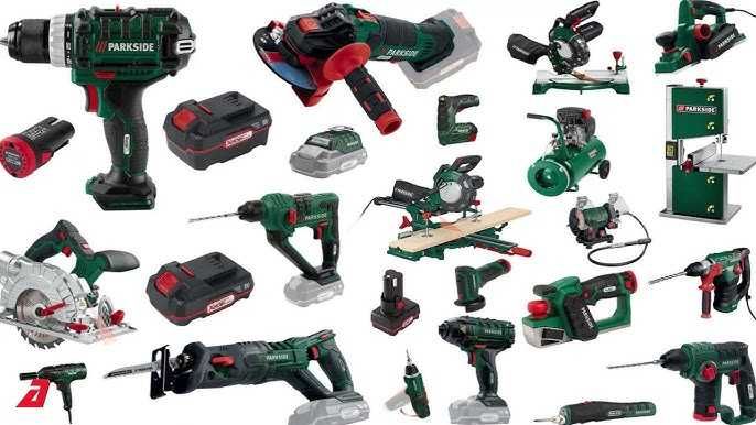 Інструмент Parkside некомпликтований.