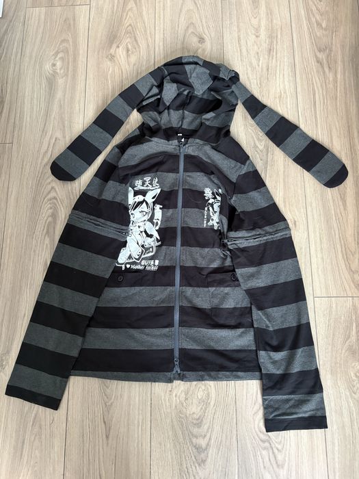 maris rock bunny hoodie fallen angel