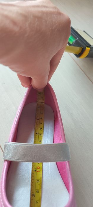 Różowe baletki półbuty dziewczęce 32