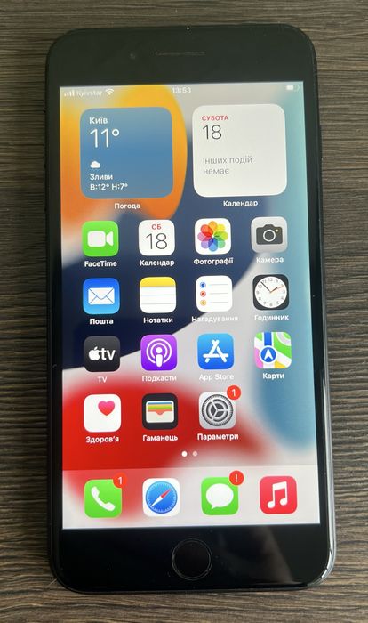 iPhone 7 Plus Black  32 GB Neverlock АКБ 100%