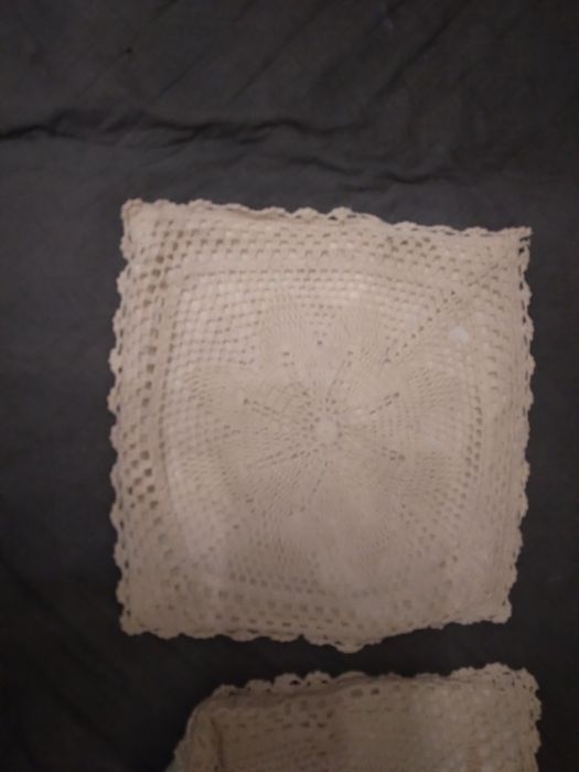 2 poszewki szydełko na jaśki