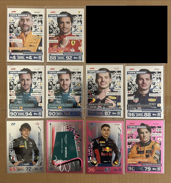 Колекційні картки  Topps turbo attax 2024 Formula 1