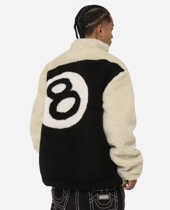 Шерпа (куртка) двостороння Stussy 8 Ball Sherpa Jacket