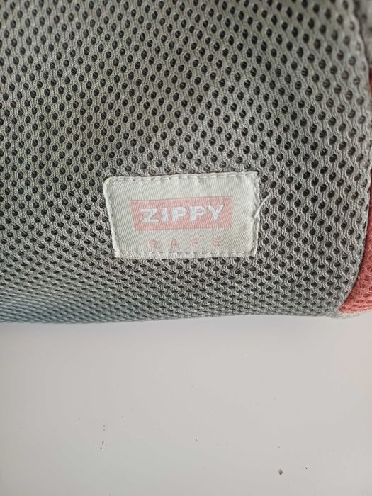 Banco auto cinza e rosa Zippy