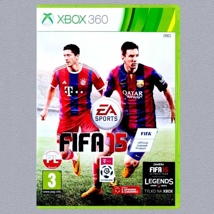 Fifa 15 PL Polski Komentarz Xbox 360 Dubbing 2015 Piłka Nożna