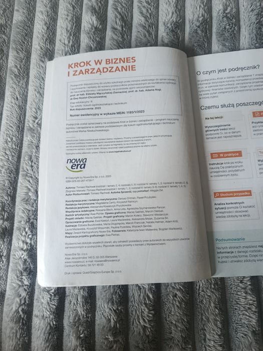 Sprzedam podręcznik do biznesu