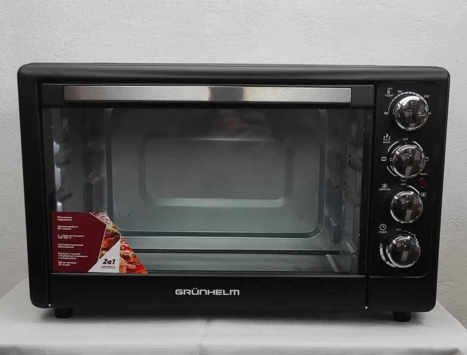 Электродуховка 50 литров Grunhelm КОНВЕКЦИЯ Духовка Электрическая