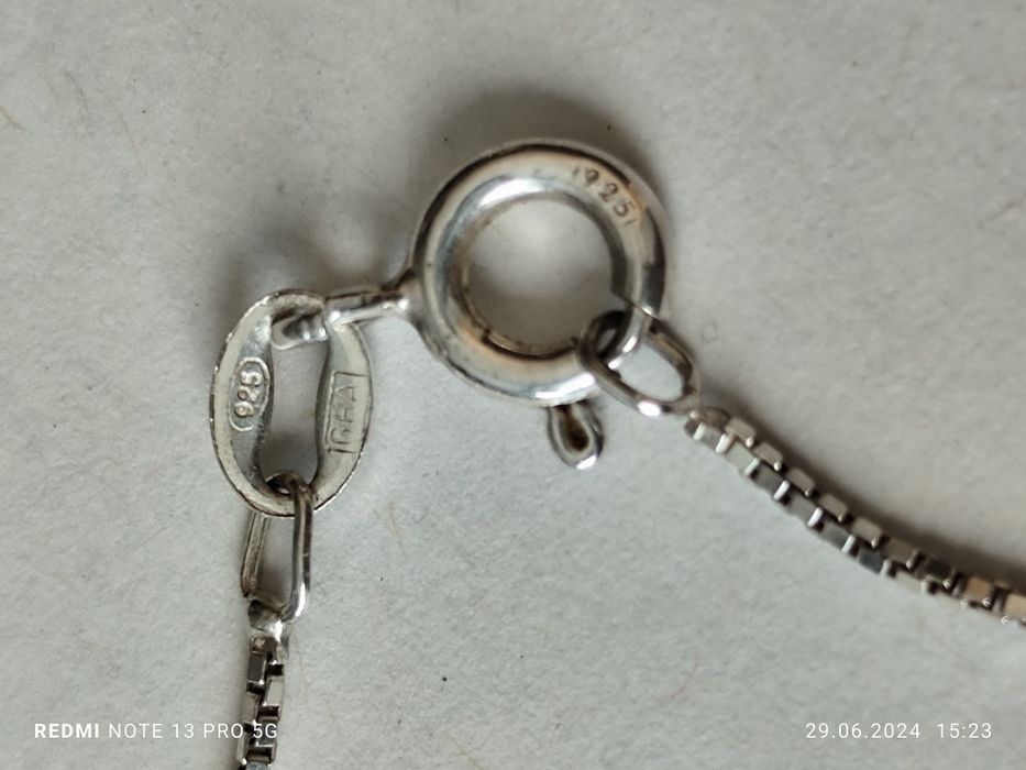 Naszyjnik - srebro 925 GHA Sweden - vintage
