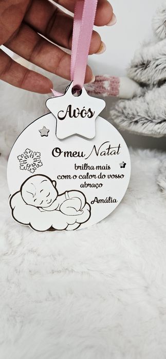 Bolas de natal personalizadas