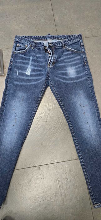 Spodnie jeansowe Dsquared rozmiar 54  używane