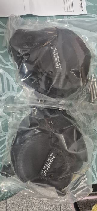 Proteção tampas motor cfmoto 450MT 450NK 450SR novas em caixa