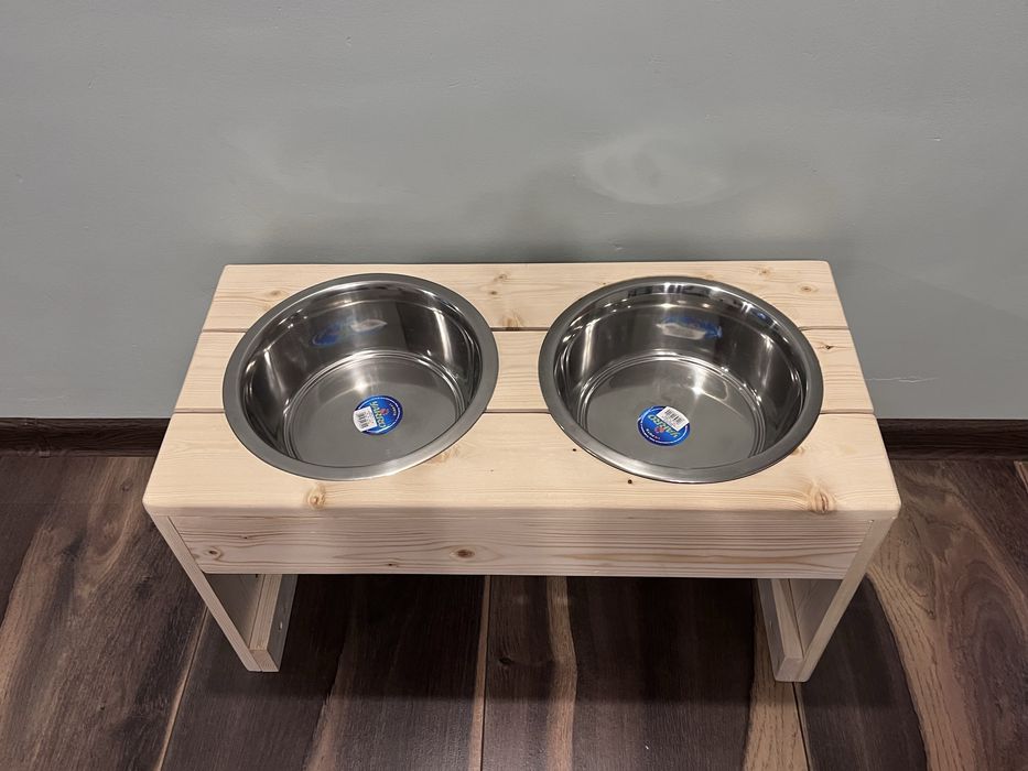 Stojak na miski dla psa 2,8l