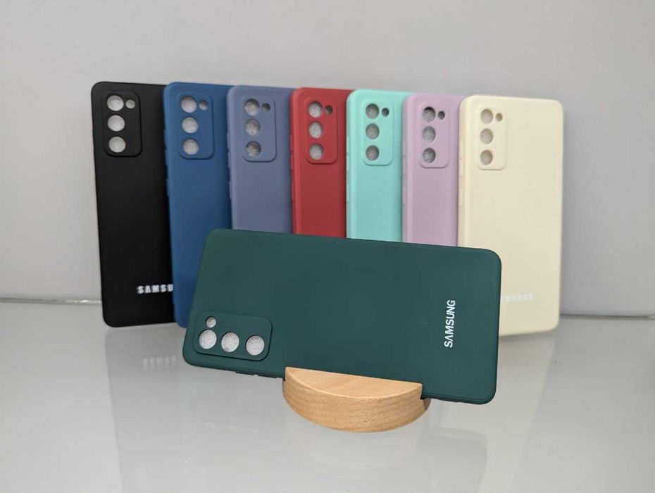 Противоударный чехол Samsung S20 FE Софт Тач чохол мікрофібра