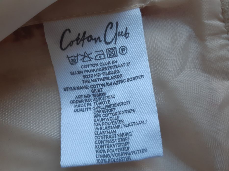 Стильний етно-жилет cotton club у стилі бохо / укорочена безрукавка з принтом.