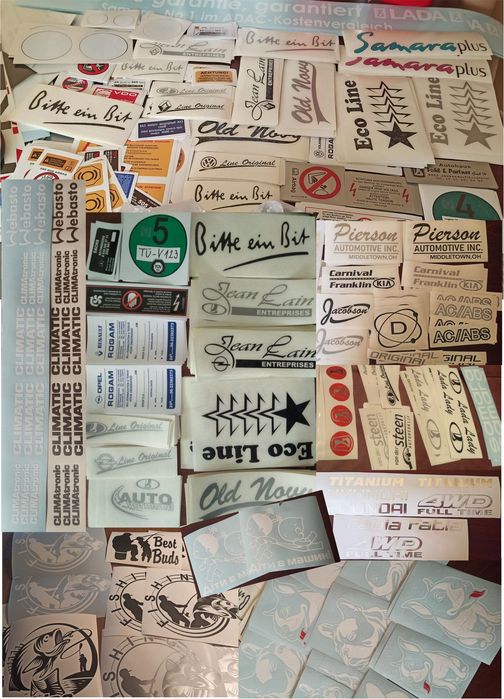 Наклейки на авто, розница\опт AIRBAG. Security, Eco2 и тд