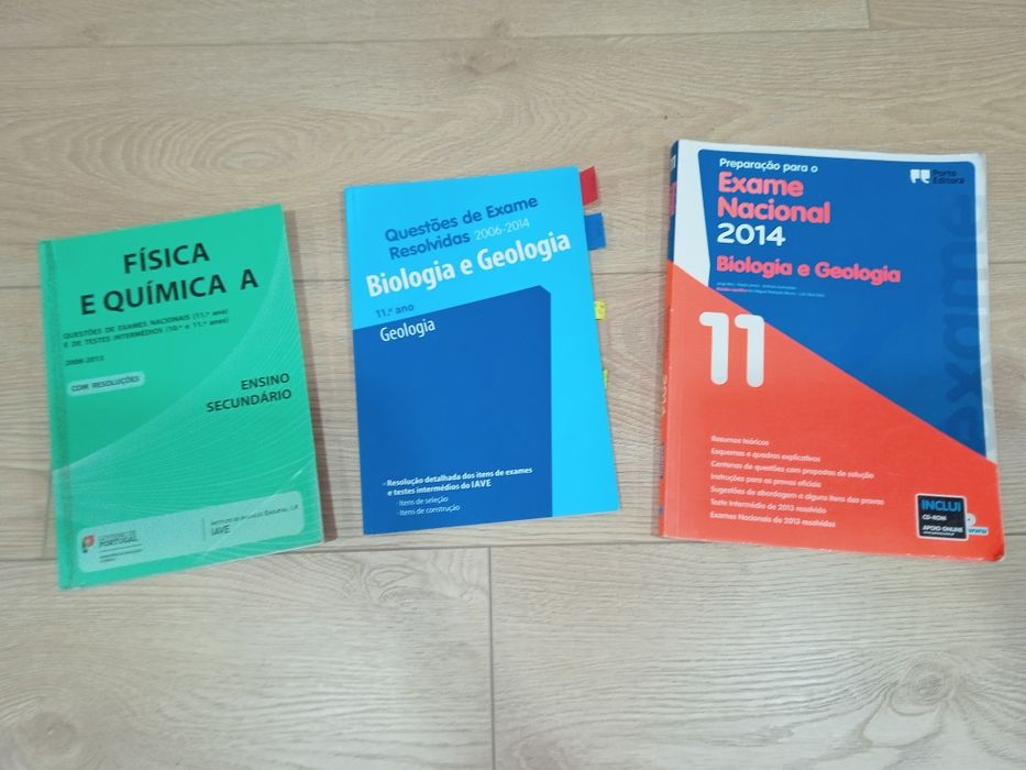 Livros de preparação para exame