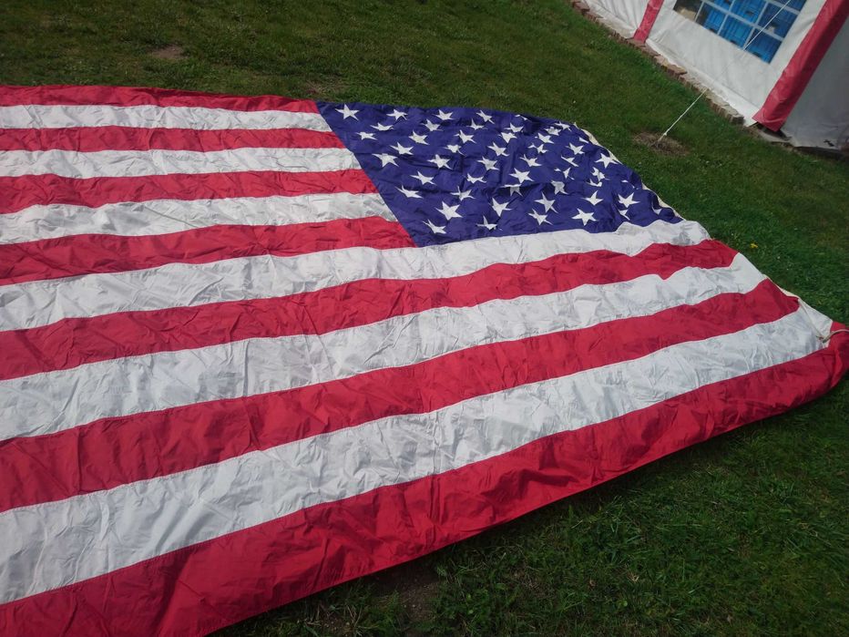 Bandera Flaga z okrętu USS ENTERPRISE Karwno • OLX.pl