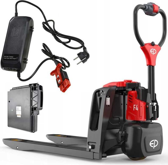 NOWY Elektryczny Paletowy Paleciak Wózek EP F4 115cm kpl b/Li-Ion