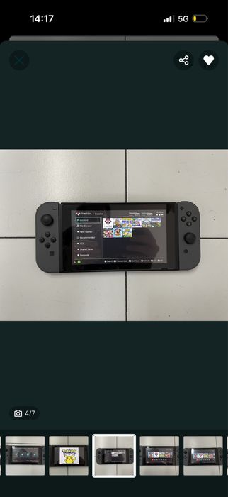 Nintendo Switch V2 desbloqueada