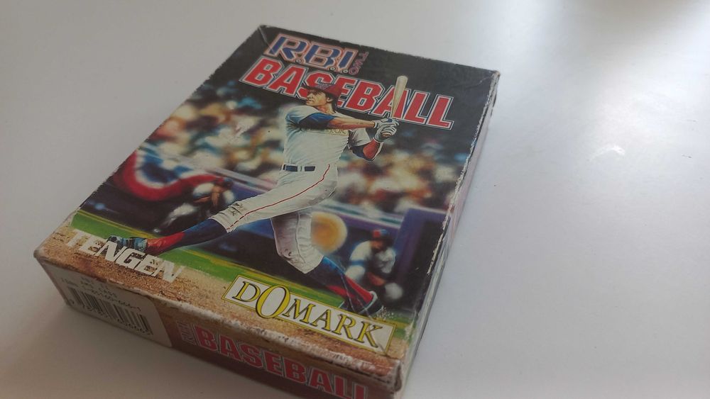 gra na Amstrada cpc 464 "RBI Baseball"