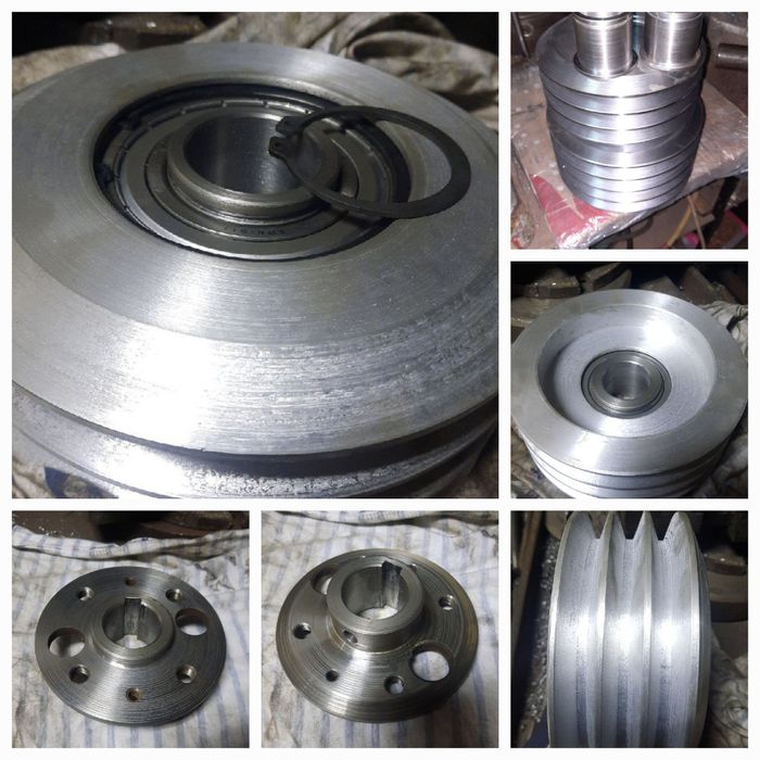 Шків на мотоблок, ступиця для тормозу