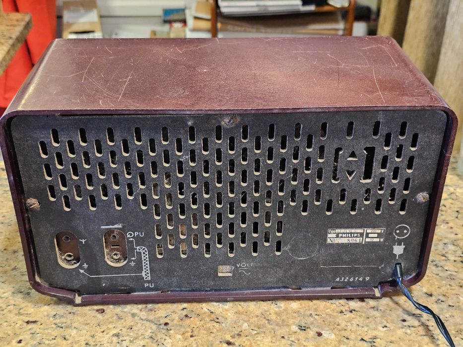 Rádio Philips anos 50/60