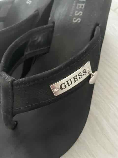 Guess - klapki damskie z USA, 36.