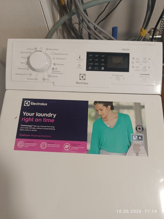 Pralka Electrolux ładowana od góry