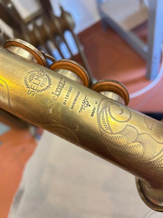 Saxofone sax soprano selmer mark vi