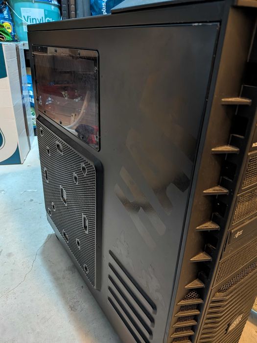caixa fulltower cooler master haf 932 + ventoinhas