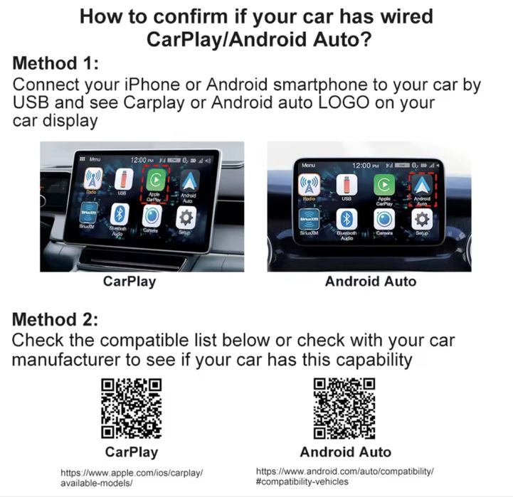 Bezprzewodowy Adapter CarPlay / AndroidAuto