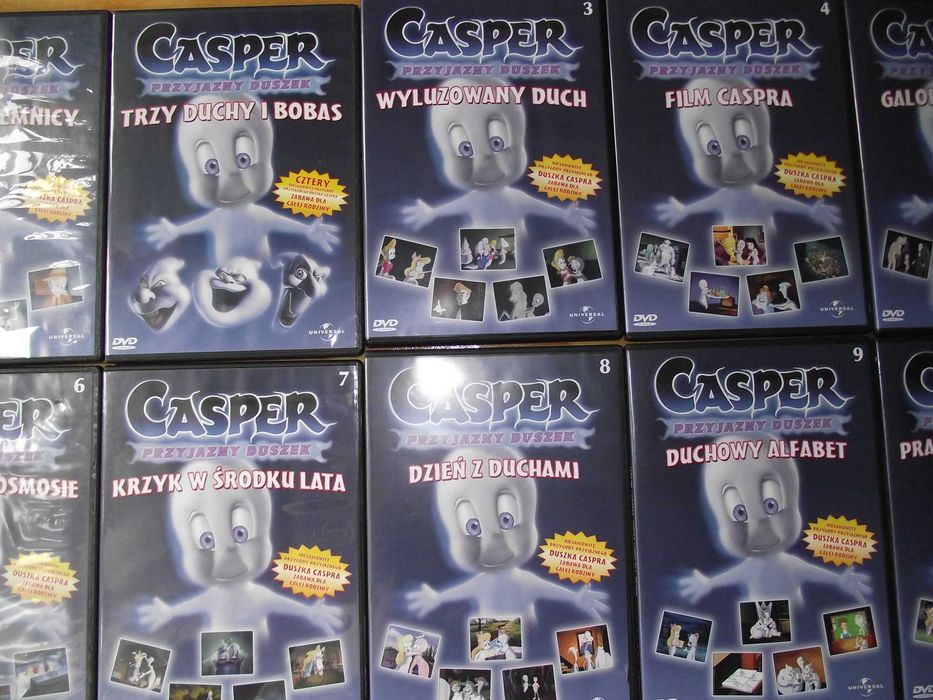 Casper przyjazny duszek 10 bajek kolekcja filmy