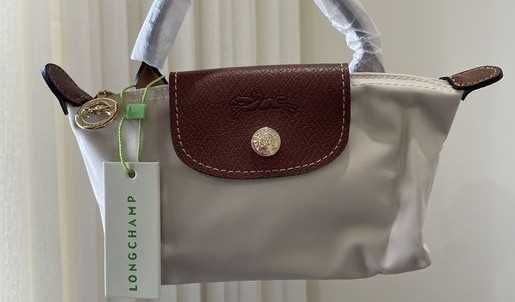 Mini Mala longchamp - beje